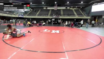 Final - Dominic Van, Westminster vs Edwin Guandique, Oxon Hill