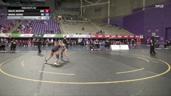 110 lbs Quarters & 1st Wb (16 Team) - Avery Kibelbek, King University vs Haley Zinninger, Emmanuel University