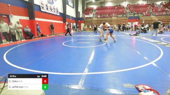 157 lbs Consolation - Gage Oaks, Bixby HS Boys vs Grey Jefferson, Pryor Tigers Wrestling