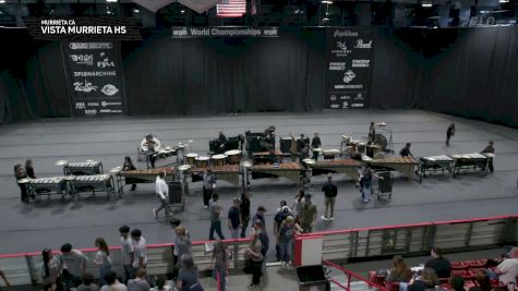 Vista Murrieta HS "Murrieta CA" at 2026 WGI Percussion/Winds World Championships