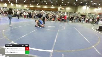 101 lbs Consi Of 4 - Brianna Alcaraz Martinez, Buckaroo WC vs Ki Snodgrass, Run To Danger