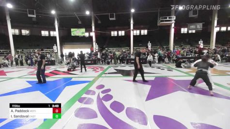 Aidenn Paddock vs Ilicia Sandoval 2022 F2W Colorado State Championships