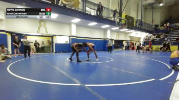 157 lbs 5th Place - Kevin Barrios, Will Rogers vs Malachi Moses, Bookert T Washington