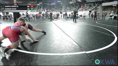 131 lbs Consolation - Joseph Arsee Jr, Raw Wrestling Club vs Harbor Hicks, Sallisaw Takedown Club
