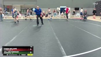 110 lbs Round 6 (10 Team) - Tyson Williams, Machine Shed vs Willard Farnham, Wolfpack WC