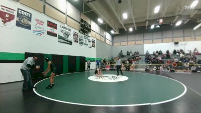 115 lbs Cons. Round 3 - Kiera Big Knife, Lander Valley vs Kaylynn Mickelson, Lovell