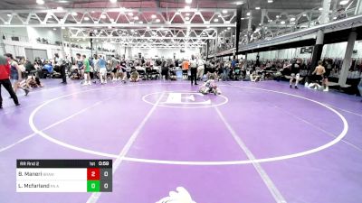 102 lbs Rr Rnd 2 - Brady Maneri, Brawler Elite vs Lucas Mcfarland, PA Alliance HS