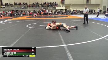 157 lbs Quarterfinal - Jayden Jones, Ohio Northern vs Anthony Grecol, Heidelberg