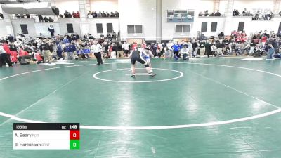 138 lbs Round Of 32 - Andrew Beary, Plymouth South vs Ben Hankinson, Braintree