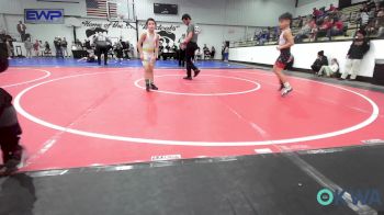 70 lbs Rr Rnd 2 - Mikah Amani, HURRICANE WRESTLING ACADEMY vs Isaiah Mattox, Salina Wrestling Club