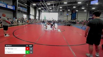 132 lbs Rr Rnd 2 - Miller Menteer, Grapplers Garage vs Christian Ford, Kraken Elite