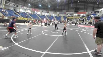 57 lbs Quarterfinal - Jaxson Arce, Ridge WC vs Ryker Brynildson, Team Grand Valley Elite