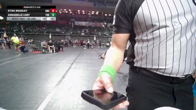 85 lbs Final - Kyra Bradley, Fiwc vs Annabelle Luby, Pinelands