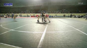 200 lbs 5th Place - LOGAN COTTER, Hinton Comets vs Max Baca, Mustang Middle School