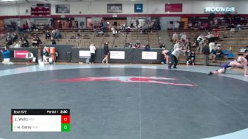 174 lbs Quarterfinal - Hank Carey, Notre Dame (Ohio) vs Zeke Waltz, McKendree