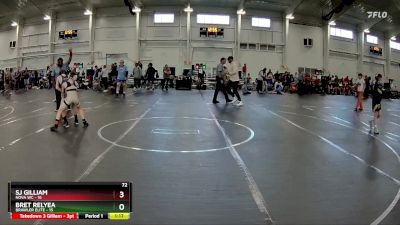 72 lbs Round 5 (10 Team) - SJ Gilliam, NOVA WC vs Bret Relyea, Brawler Elite