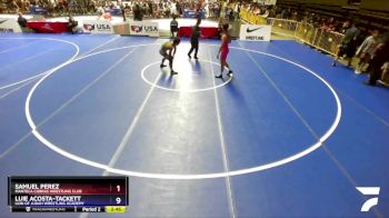 61 lbs Quarterfinal - Ronnie Ramirez, Pounders WC vs Benjamin Quilpa, California