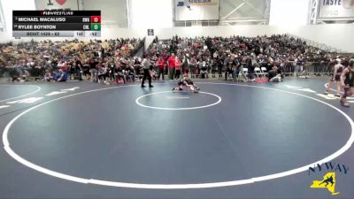 62 lbs 5th Place Match - Rylee Boynton, Club Not Listed vs Michael Macaluso, B2 Wrestling Academy