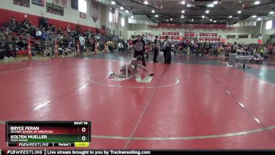 90 lbs Round 3 - Kolten Mueller, Team Nazar vs Bryce Feran, Victory School Of Wrestling