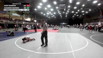 53 lbs Rr Rnd 2 - Wyatt Harrison, Colorado Outlaws vs Alejandro Martinez, Ridge WC