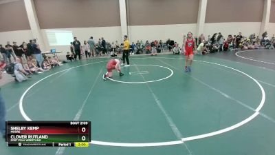 131-135 lbs Round 3 - Clover Rutland, Fort Polk Wrestling vs Shelby Kemp, Moore