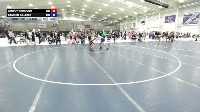 136.3-136.9 lbs Champ. Round 1 - Landon Conover, Team Idaho Wrestling Club vs Camden Gillette, Missouri