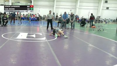 69 lbs Consi Of 8 #2 - Conor Lafreniere, Iron Faith WC vs Cael Moore, Fisheye WC