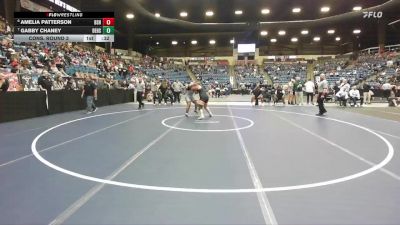 190 lbs Cons. Round 3 - Gabby Chaney, DeSoto Hs vs Amelia Patterson, Bonner Springs HS