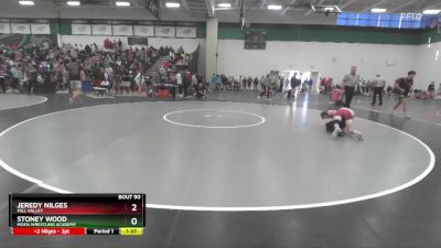 106 lbs Champ. Round 1 - Stoney Wood, Moen Wrestling Academy vs Jeredy Nilges, Mill Valley
