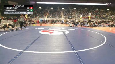 4A-126 lbs Cons. Round 1 - Ryker Goss, Sheridan vs Konner Frost, Riverton