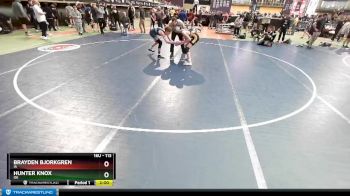 113 lbs Champ. Round 1 - Hunter Knox, OK vs Brayden Bjorkgren, IA