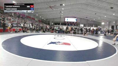 157 lbs 3rd Place Match - Kaygen Roberts, CKWA vs Owen Dennis