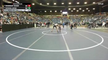 120 lbs Cons. Round 1 - Crystal Lopez, Bonner Springs HS vs RoseMary Mader, Spring Hill HS
