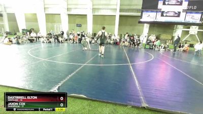 265 lbs Round 3 (4 Team) - Jaxon Cox, Sanderson vs DaxTirrell Elton, Westlake