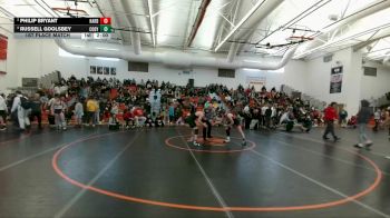 126 lbs 1st Place Match - Russell Goolsbey, Powell vs Philip Bryant, Lockwood (Billings)