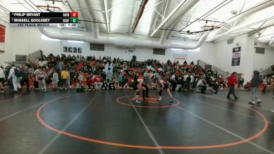 126 lbs 1st Place Match - Russell Goolsbey, Powell vs Philip Bryant, Lockwood (Billings)