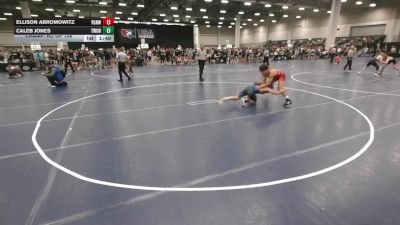 132 lbs Champ. Rd Of 128 - Caleb Jones, Threestyle Wrestling Of Oklahoma vs Ellison Abromowitz, Young Guns Nashville Wrestling