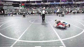 43 lbs Consi Of 8 #2 - Harley D Howell, Henryetta Knights WC vs Keyston White, Hannibal