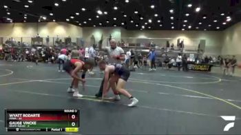 150 lbs Round 3 (6 Team) - Wyatt Rodarte, POWA vs Gauge Vincke, Death Squad