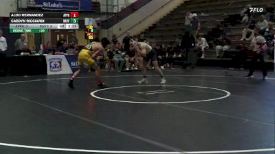 141 lbs Rr Rnd 1 - Aldo Hernandez, Appalachian State vs Caedyn Ricciardi, Navy