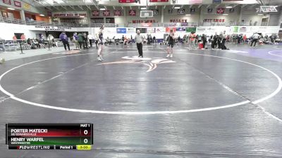 133 lbs Quarterfinal - Porter Matecki, SIU Edwardsville vs Henry Warfel, Westminster