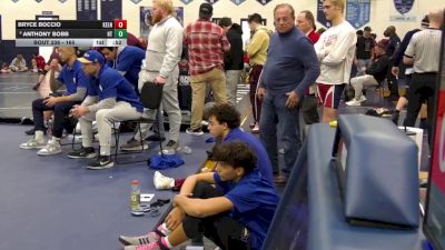 165 lbs Cons. Semi - Anthony Bobb, Holy Trinity vs Bryce Boccio, Kellenberg
