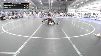 182 lbs Rr Rnd 2 - Hamde Abduljelil, Indiana Outlaws Yellow vs Gabe Lilly, Freakztyle Wrecking Crew