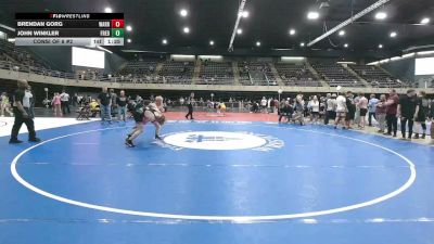 130 lbs Consi Of 8 #2 - Brendan Gorg, Warrenton vs John Winkler, Fredericksburg