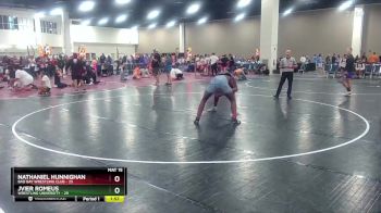 190 lbs Round 3 (10 Team) - Jvier Romeus, Wrestling University vs Nathaniel Hunnighan, Bad Bay Wrestling Club