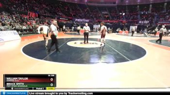 1A 138 lbs Cons. Round 2 - William Taylor, Kewanee (H.S.) vs Brock Smith, Port Byron (Riverdale)