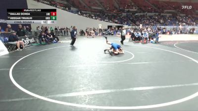 6A Boys 138 lbs Cons. Round 4 - Keegan Trujilio, Gresham Boys vs Dallas Ochoa, Liberty Boys