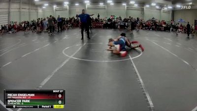 132 lbs Round 7 (8 Team) - Spencer Park, Scanlan WA vs Micah Engelman, Mat Assassins Red