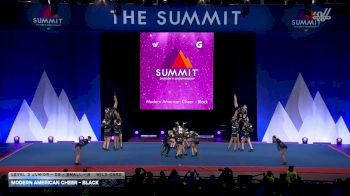 Modern American Cheer - Black [2026 L3 Junior - D2 - Small - B Wild Card] 2026 The D2 Summit