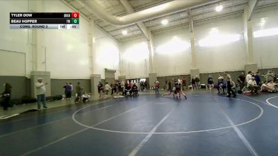 165 lbs Cons. Round 2 - Beau Hopper, Fruita Monument vs Tyler Dow, Grantsville